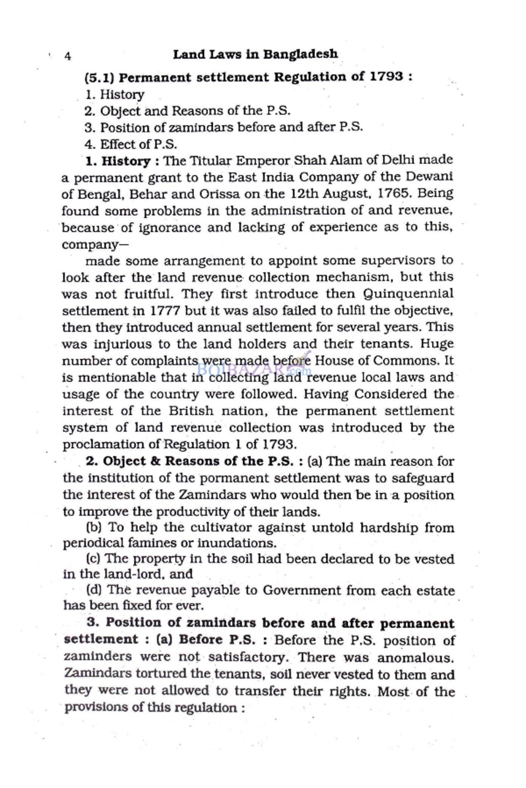 Land Laws In Bangladesh ড. মোঃ আনসার আলী খান বইবাজার.কম