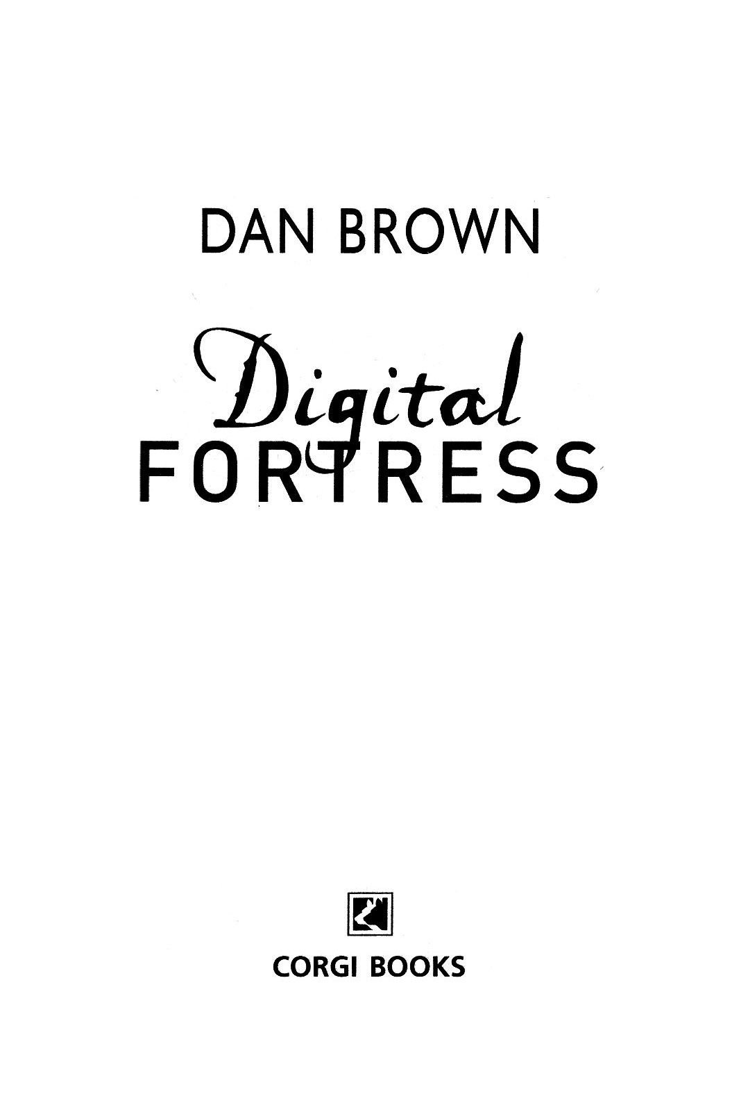 Digital Fortress ড্যান ব্রাউন বইবাজার.কম